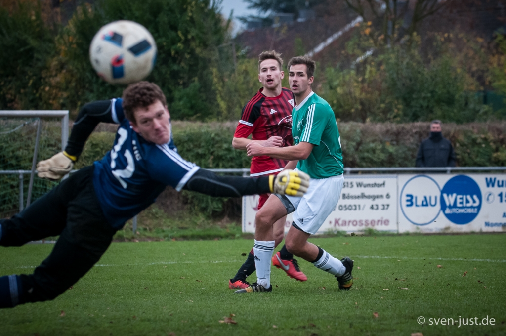 rr... knapp am Kasten vorbei.