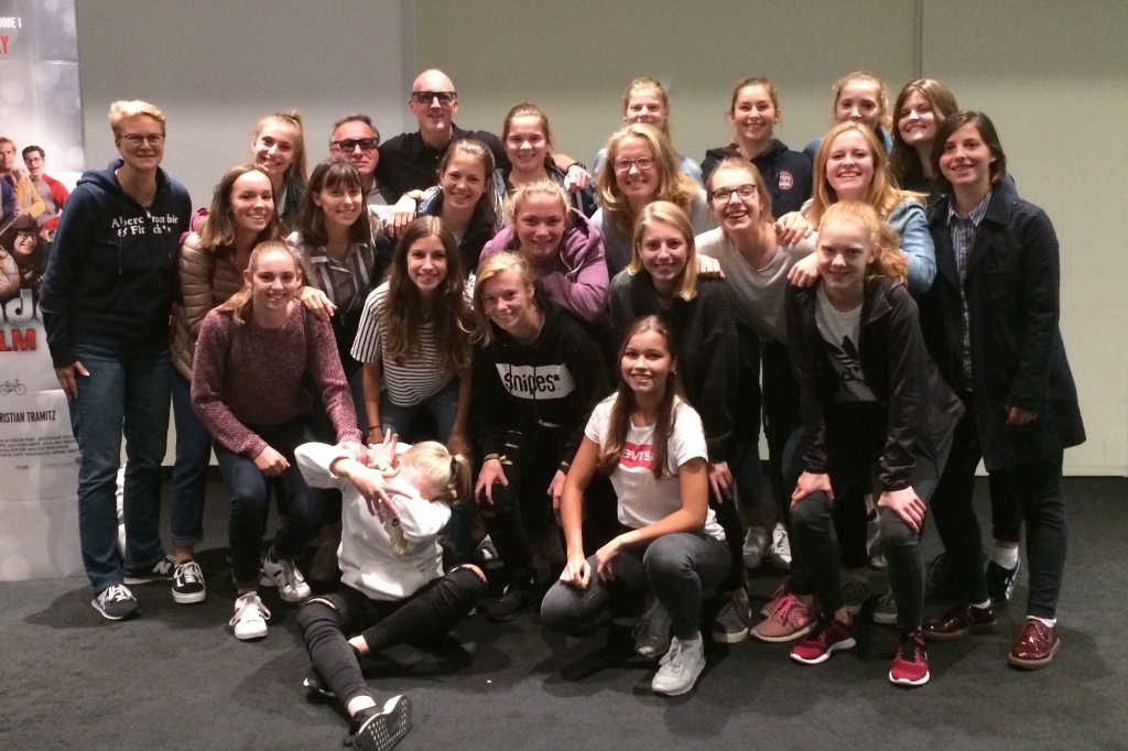 rrDas Sieger-Team im Cinemaxx Hannover.