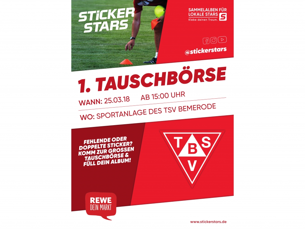 rr1. Tauschbrse fr Stickerstars