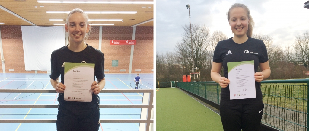 rrGlckwunsch an Sarah und Vanessa!