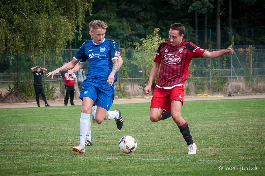 rrLeo Blt fast mit dem Fhrungstreffer