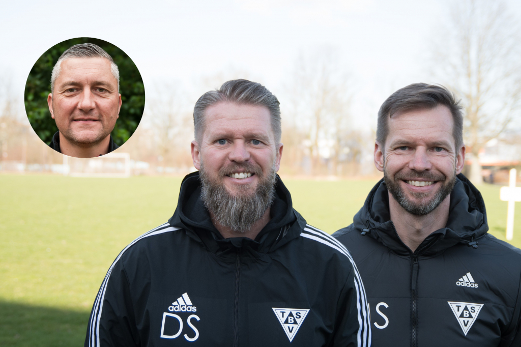 rrTrainer Dennis Spiegel (Mitte) mit den Co-Trainern Michael Spiegel (r) und Sascha Erdmann (l).