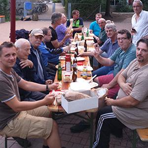 rrGrillen nach der Vereinsmeisterschaft