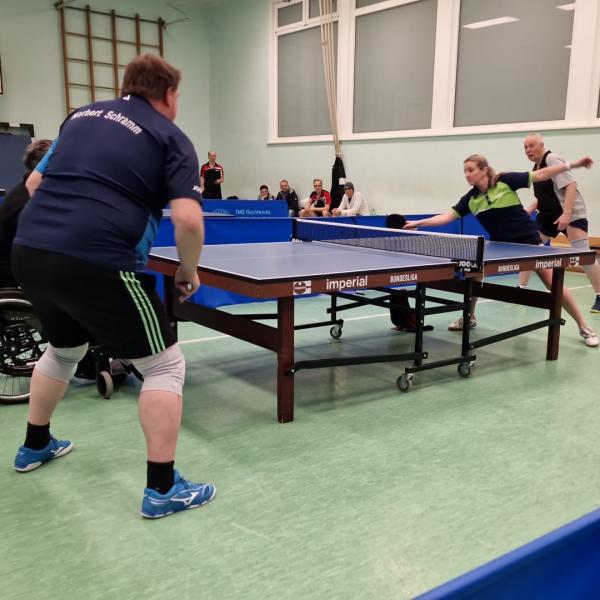 rrSchlussdoppel in Aktion